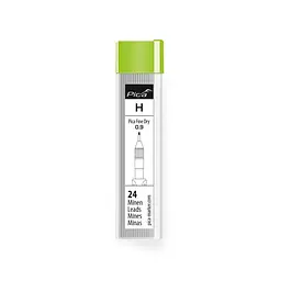 Запасні графітові жала 7050 для PICA Fine Dry, твердість H, сірий графіт, 24шт