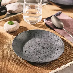 Тарілка десертна Luminarc Slate 18 см Black (V0117) - мініатюра 8