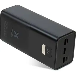 Батарея універсальна Vinga 40000 mAh 22.5W Display Black (VPBB4022) - мініатюра 3