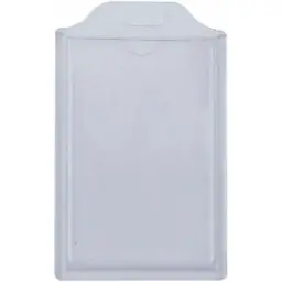 Бейдж Optima вертикальний ABS+PVC, 54х85 мм (O45626)