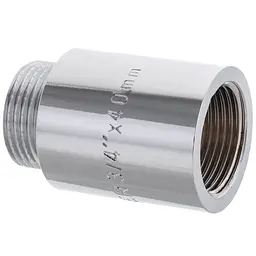 Подовжувач Koer 3/4" 40мм (хром) Kf.E08-40.Chr KF0109 - мініатюра 2