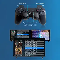Ігрова консоль Game Box 8K X8 M98 Smart TV Stick 64GB ТВ приставка геймстик + 20000 вбудованих ігор - мініатюра 7