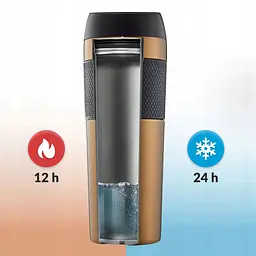 Термокухоль Mountain Goat Travel 0.4 л Brown (P-5907739315724) - мініатюра 9