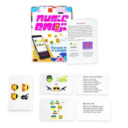 Настільна гра Strateg Music Emoji, укр. мова (30249) - мініатюра 2