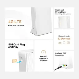 Маршрутизатор Mercusys MB112-4G N300, 4G/LTE, 1xFE LAN, 1xFE WAN (MB112-4G) - мініатюра 7