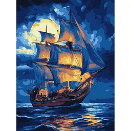 Картина за номерами "Легенда хвиль" art_selena_ua KHO6372, 30х40 см