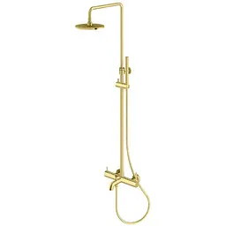 Душова система Kohlman Axel Gold з виливом QW277AGD, Золотий