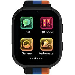 Смарт-годинник дитячий Gelius GP-PK008 (Rainbow) Black - мініатюра 7