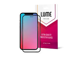 Скло Lume Protection 2.5D Silk Narrow Border for iPhone 12 Pro Max Front Black