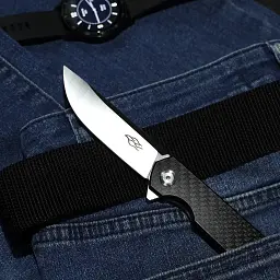 Складаний ніж Firebird D2 87 мм чорний G-10 Carbon Fiber - мініатюра 10