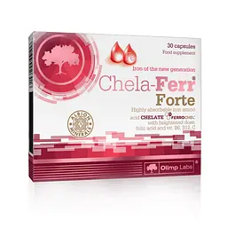Вітаміни та мінерали Olimp Sport Nutrition Chela-Ferr Forte, 30 капсул