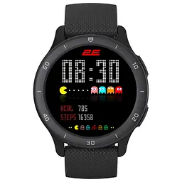 Смарт-годинник 47 mm 2E Alpha Motion GT2 Black - мініатюра 2