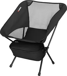 Крісло туристичне ультралегке розкладне Outtec Moon Chair Light з чохлом чорний