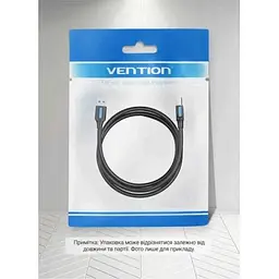 Кабель для принтера Vention USB 3.0 AM/BM 1.5m black (COOBG) - мініатюра 2
