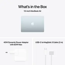 Ноутбук Apple 13.6 MacBook Air / M5/16GB/1TB/UMA/MacOS/Sky Blue (MDHJ4UA/A) - мініатюра 8
