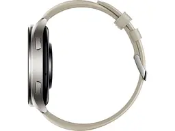 Смарт-часы Xiaomi Watch 2 Titan Gray Case with White Leather Strap (BHR9306GL) - миниатюра 6