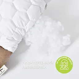 Подушка ортопедична IDEIA - Гречаний Комфорт 50х70 см з валиком для підтримки шиї та наволочкою - мініатюра 3