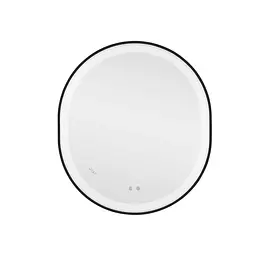 Дзеркало Qtap Gemini 800x700 з LED-підсвічуванням Touch, з антизапотіванням, з димером температури кольору (3000-6500K) Reverse QT2578R8072B - мініатюра 3