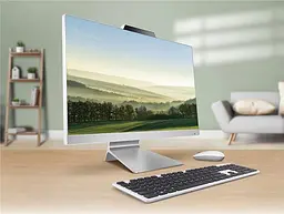 Комп'ютер персональний ASUS моноблок A3402WVAK-WPC0410 23.8' FHD AG Intel 3-100U 16GB F512GB UMA WiFi кл+м без ОС білий (90PT03T1-M00CA0) - мініатюра 2