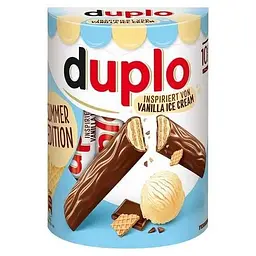 Шоколадні батончики Duplo Vanilla Ice Cream 182 г
