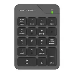 Клавіатура A4Tech FBK21C Wireless/Bluetooth Smoky Grey (4711421995108)