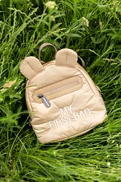 Дитячий рюкзак Childhome My first bag, бежевий (CWKIDBPBE) - мініатюра 12