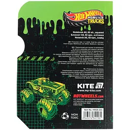 Блокнот Kite Hot Wheels 60 аркушів А6 HW (HW26-223) - мініатюра 4