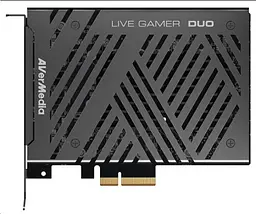 Карта захоплення відео AVerMedia Live Gamer Duo GC570D Black (61GC570D00A5) - мініатюра 2