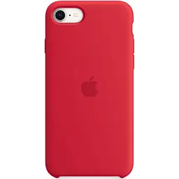 Оригінальний чохол Apple Silicone Case Red для iPhone SE 2/ iPhone 8/ iPhone SE 2022 MN6H3ZM/A - мініатюра 4
