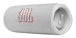 Портативна колонка JBL Flip 6 Steel White (JBLFLIP6WHT) бездротова біла - мініатюра 2