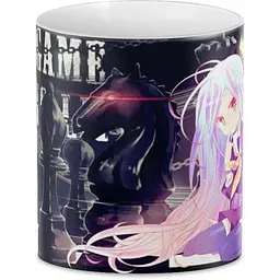 Кухоль GeekLand Без гри життя немає Game No Life Zero Shuvi NGNL 02.16 330 мл білий - мініатюра 2