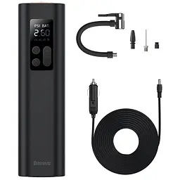 Автомобільний компресор Baseus Super Mini Inflator Pump (CRCQ000001) - мініатюра 4