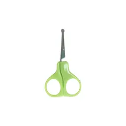 Ножиці манікюрні безпечні MGZ-0715(Green) зелений