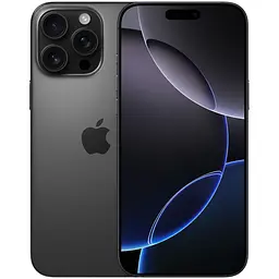 Смартфон Apple iPhone 16 Pro Max 256 ГБ Black Titanium (Grade A) Seller Refurbished
