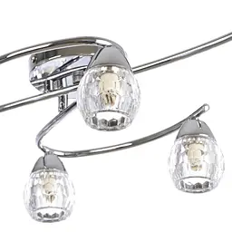 Люстра стельова Brille галогенна G9 40W CH (BR01105C/8) - мініатюра 4