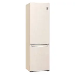 Холодильник LG 203x60х68 холодильне відділення 277 л морозильне відділення 107 л 2 двері А+ NF бежевий (GC-B509SECL) - мініатюра 10