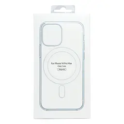 Чохол MagSafe Clear Full Size Apple iPhone 14 Pro Max Прозорий - мініатюра 2