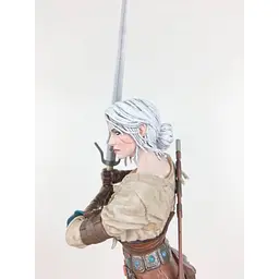 Статуетка Dark Horse Цирила Відьмак 3: Дике полювання Ciri The Witcher 3: Wild Hunt 26см DH TW G 02 - мініатюра 4