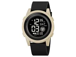 Чоловічий наручний годинник 2082KHBK Khaki-Black Skmei acs0030315 - мініатюра 2