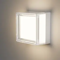 LED світильник IP65 квадратний VIDEX BHD02 9W 2800-4000-6000K White - мініатюра 4
