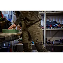 Штани Harkila Scandinavian 50 Green/Brown - мініатюра 3