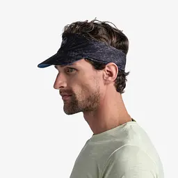 Кепка Buff Pack Run Visor Rush Graphite (1033-BU 125320.901.10.00) - мініатюра 6