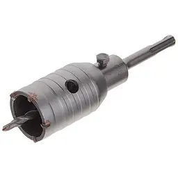 Свердлильна коронка по бетону SDS plus для перфоратора Intertool 46 мм