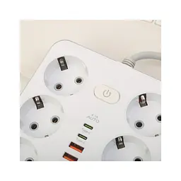 Мережевий фільтр живлення XoKo XK-SP-6-4-2-WH - мініатюра 4