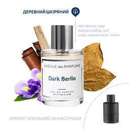 Парфумована вода Dark Berlin Avenue des Parfums 50 мл - мініатюра 2