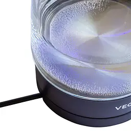 Чайник електричний Vegas VEK-2022В 2200Вт 1.7 л чорний (VEK-2022В) - мініатюра 6