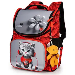 Ортопедичний шкільний рюкзак (ранець) School Standard для хлопчика 570 гр 14,5 літрів Червоний