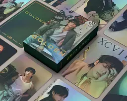 Ломо Карти Lomo Card China Beyond The Scene / BTS Jung Kook БТС Джонгук голографічні LС C BTS 03 - мініатюра 4
