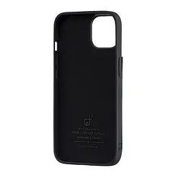 Чохол Jinduka Leather Pocket iPhone 14 Black - мініатюра 3
