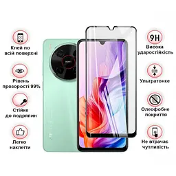 Скло захисне BeCover Nubia V70 Max Black (713456) - мініатюра 2